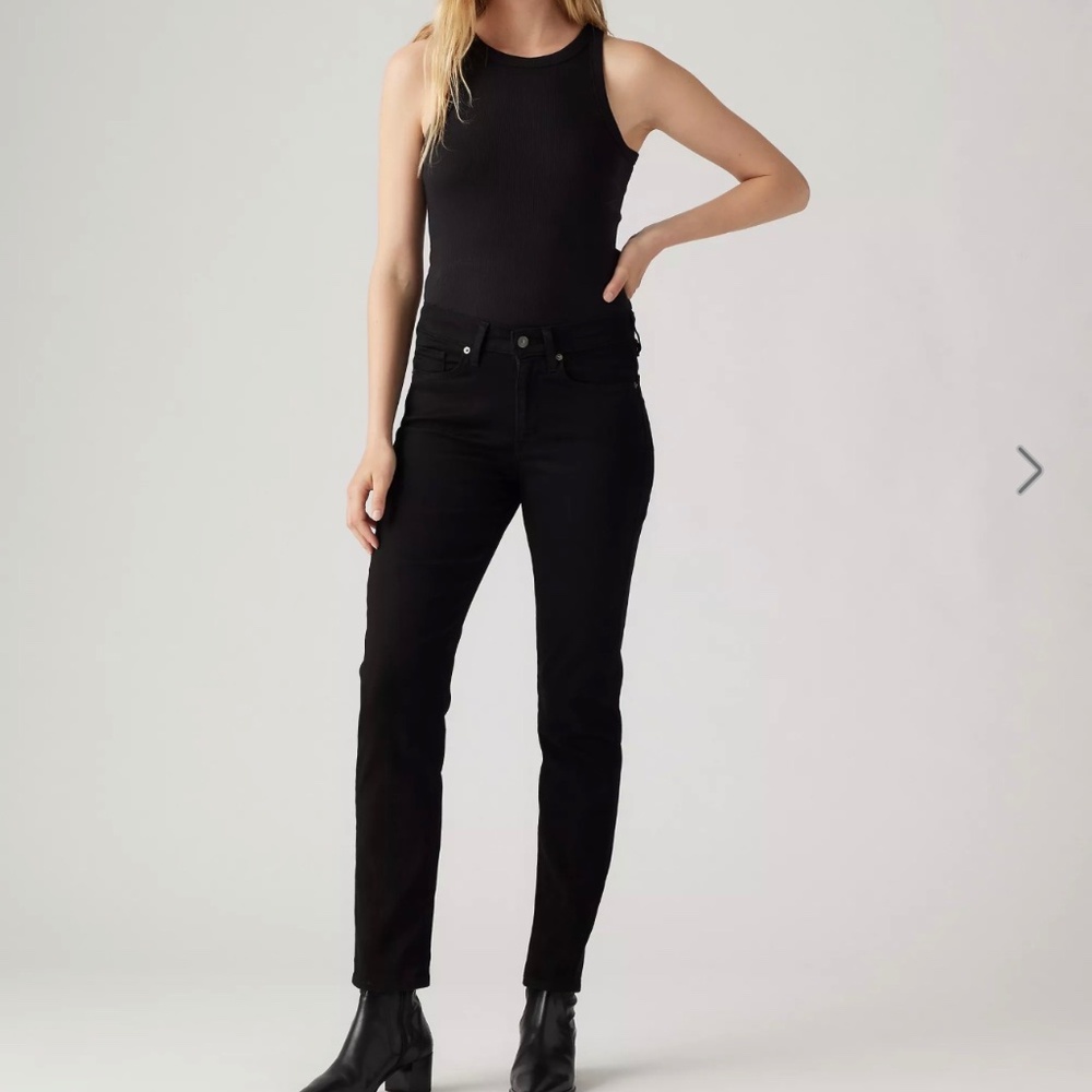 Levi’s Regular Fit Black Jeans size 12 length 30